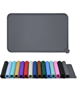 Waterproof Pet Feeding Mat with High Raised Edges, Heavier and Thicker P... - $11.70