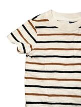 Janie and Jack Baby Shirt 3-6 Months Striped Pocket Short Sleeve Tee image 2