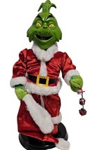 The Grinch Stole Christmas 21&quot; Animated Dancing/Sings Figure, Gemmy (2000) WORKS - £42.20 GBP