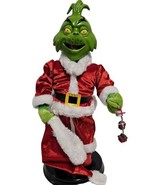 The Grinch Stole Christmas 21&quot; Animated Dancing/Sings Figure, Gemmy (200... - £42.75 GBP