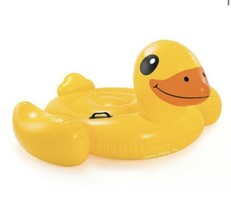 Intex Yellow Inflatable Duck Pool Float RIDE-ON (A,As) M8 - £93.94 GBP