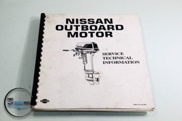 Nissan Outboard Motor Service Technical Information Manual M-202 - £20.85 GBP