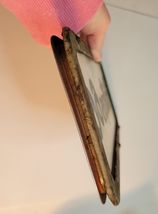 1940's Phillips 66 Glass Insert In Metal Frame Displayed at Top of Gas Pump image 5