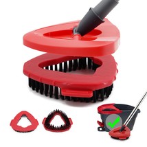 Scrub Brush With Mop Base Floor Brush Head Compatible With Spin Mop 1 Tank Syste - $16.99