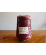 1 lbs Four Seasons Acrylic Wash/Dry Cone Yarn Burgundy Machine Knitting ... - $231.00 MXN