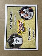 Bob Gibson Jake Peavy #184 2008 Upper Deck Baseball Heroes - $1.89