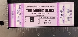 THE MOODY BLUES - VINTAGE MAY 8, 1979 OCTAVE TOUR MINT WHOLE CONCERT TICKET - $20.95 CAD