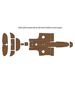 2003-2006 Yamaha AR SX 230 Swim Platform Cockpit Boat EVA Foam Teak Floor - $17,029.78 MXN
