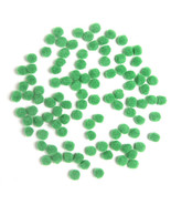 Acrylic Pom Poms Kelly Green 0.25 Inches - $19.18