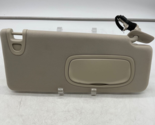 2015 Chrysler 200 Passenger Sunvisor Gray Illuminated OEM H03B56002 - $62.99