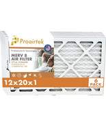 Proairtek AF12201M08SWH Model MERV 8 Air Filter, High-Performance Filtra... - £66.83 GBP