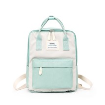 Campus Women Backpack School Bag for girls Shoulder Bag Canvas Female Bagpack La - £23.22 GBP