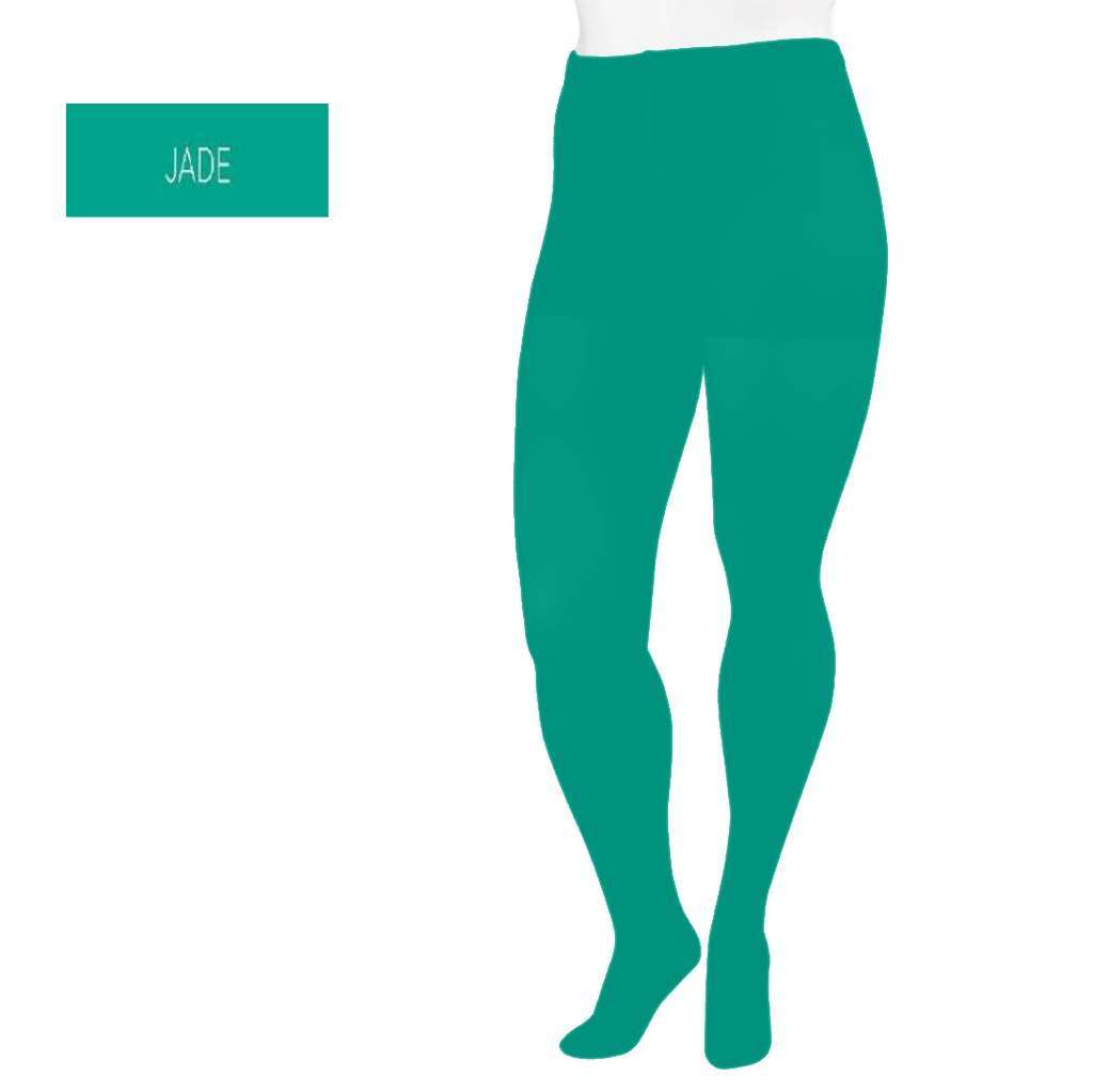 Juzo Soft Pantyhose, Full Foot, 30-40mmHg (Size: V) Jade - $97.00