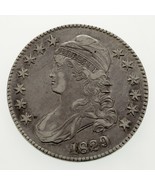 1829 Capped Bust Half Dollar in Extra Fine Condition - €210,63 EUR 1829 Capped Bust Half Dollar in Extra Fine Condition - €210,63 EUR