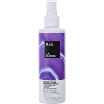 Igk By Igk L.A. Blonde Purple Toning Treatment Spray 7 Oz For Women - $50.80