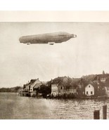 German Airship Of War Zeppelin IV Blimp 1908 Historical Military Aviatio... - $19.99