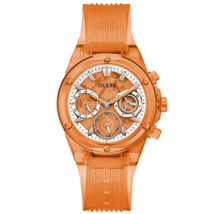 Guess Women&#39;s Orange Multi-function Orange Dial Watch - GW0438L5 - £69.47 GBP