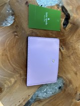 Kate Spade Pink Leather Card Holder Wallet - $461.34 MXN