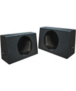 Qpower QBOMB Single 12&quot; Empty Woofer Box Mounts behind seat - $149.42