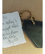 Jim Kelley&#39;s Nugget Hotel Casino Room Key Fob - $9.00