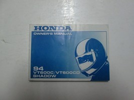 1994 Honda VT600C VT600CD Shadow Operators Owner Manual Brand New-
show ... - $54.95