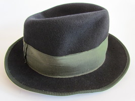 Vintage Austrian - Tyrolean classic hunting hat, size - 58/59 # 0185 - $18.00