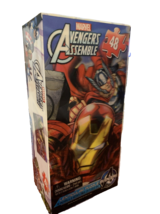 Iron Man Thor Hulk Marvel Avengers Assemble 48 Pc Puzzle 12x9” New Sealed - $14.73