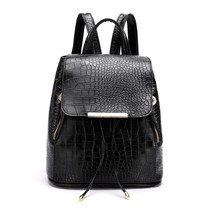 THREEPEAS Women Leather BackpaHigh Quality Female Vintage Backpack Travel Should - £39.94 GBP