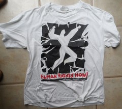 Amnesty Human Rights Now! Concert 1988 T-Shirt Springsteen Gabriel Sting Reebok - £78.40 GBP