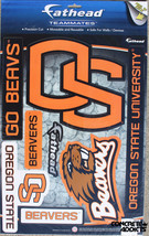 Oregon State University Beavers FATHEAD Official Vinyl Wall Graphics Decal - £6.28 GBP