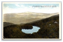 Lake of the Clouds Mt Mansfield Green Mountains Vermont VT UNP WB Postcard U2 - $2.48