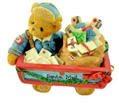 Cherished Teddies Enesco Christmas Figurine Tony A First Class Delivery ... - $24.04