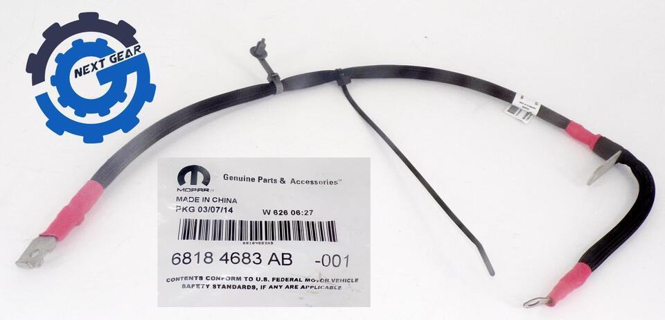 New OEM Mopar Positive Battery Cable for 2014 Fiat 500 68184683AB - £24.96 GBP