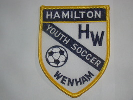 HAMILTON YOUTH SOCCER WENHAM - Soccer Patch - £11.85 GBP