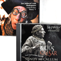 Sandy McCallum Jaw Jabberin With Shakespeare 2 CD Lot Henry V Julius Ceasar 2001 - £13.73 GBP