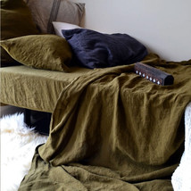 Ins Style Nordic Pure Linen Bed Sheet - £84.30 GBP