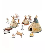 3D Cardboard Indian Camp Puzzle – Wild West Teepee DIY Model Kit for Col... - $29.59 CAD