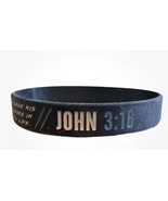 Three Romans 12:2 And 3 John 3:16 Silicone Wrist Bands Scripture Verses - $5.93