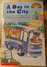 Kid&#39;s Book A Day in the City  Hello Reader Activity Book Scholastic by L... - $1.98