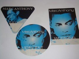 Marc Anthony 3 Unused Backstage Concert Ticket Passes Per Ri Pop Salsa Artist - £7.46 GBP