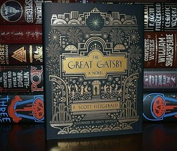 NEW Great Gatsby by Scott Fitzgerald Collectible Deluxe Illustrated Hardcover - £27.01 GBP