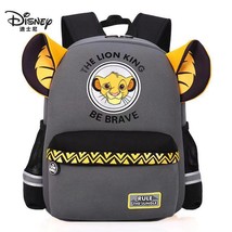 Disney New Backpack Cartoon Lion King Simba 2-color Children&#39;s Kindergarten Scho - £54.02 GBP
