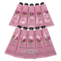 Crabtree &amp; Evelyn Rose Water Hand Therapy Cream Sealed Travel Sz 9oz (10x0.9oz) - $34.65