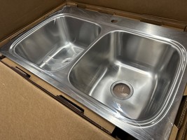 Kohler Verse 5267-1-NA Stainless Steel Double Equal Kitchen Sink New, Se... - €296,70 EUR