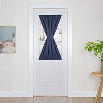 French Door Curtain, One Panel, 25X40 Inches, Panovous Small Door Window - £30.92 GBP