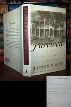 Foote, Horton FAREWELL A Memoir of a Texas Childhood 1st Edition 1st Printing - £37.56 GBP