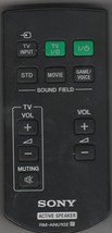 Sony Active Speaker Remote Model # RM-ANU102 - $5.94
