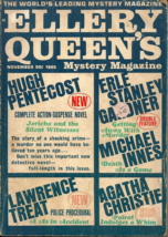 Ellery Queen&#39;s Mystery Magazine - November 1965 - Joe Gores, Agatha Christie Etc - £5.46 GBP