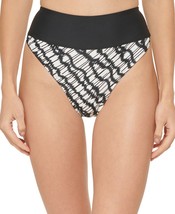 MSRP $58 Dkny Womens Printed High-Waist Cheeky Bikini Bottoms Swimsuit Size XS - $17.45