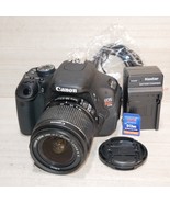 Canon EOS Rebel T3i 18.0MP DSLR Camera w 18-55mm Lens *SHUTTER ONLY 1,29... - $299.98 CAD